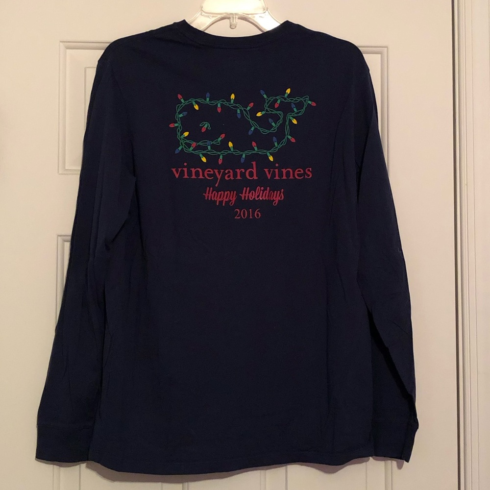 Vineyard Vines long sleeve pocket T-shirt